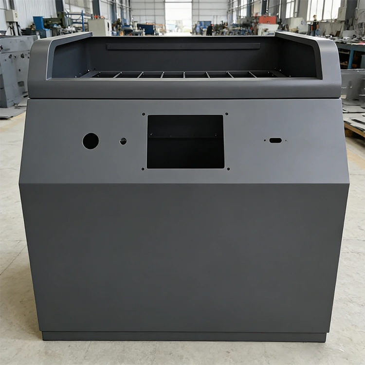 Vezérlőpult fémlemez ház